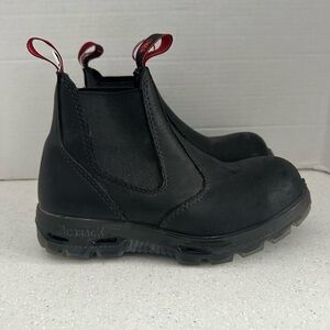 Redback Steeltoe Boots Black Leather Men's Size 6 Work Boots